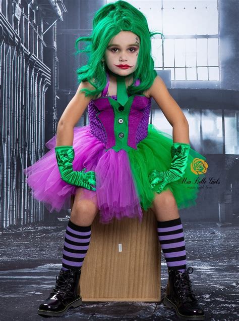 girl joker costume for kids